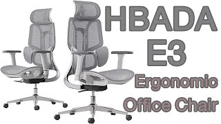 HBADA E3 Ergonomic Office Chair [upl. by Cross]