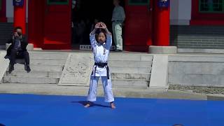 Yukukai Karate performance  2019 Nishiyama Furusato Park Cherry Blossom Festival [upl. by Alber]