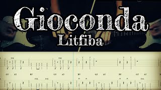 Gioconda  Litfiba  Full TAB  Double Guitar Cover  Tutorial  Lesson  Chitarra [upl. by Schrick332]