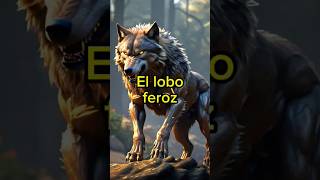 El lobo feroz 🐺créditos del audio a cuento creativo [upl. by Tirrej]