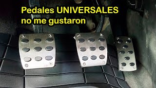 pedales deportivos universales para cualquier carro como poner pedales a un carro [upl. by Odlanyer]