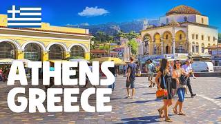 Athens Greece — Walking Tour 4K 🇬🇷 [upl. by Virginia]