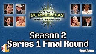 Poker Superstars Deluxe Funkitron 10  Season 2 Series 1 Final Round [upl. by Atiuqat]