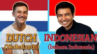 Similarities Between Dutch and Indonesian [upl. by Buck]