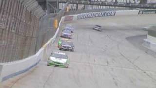 2009 Nascar Nationwide Dover 200 Final Laps Clint Bowyer beats the rain [upl. by Annalise141]