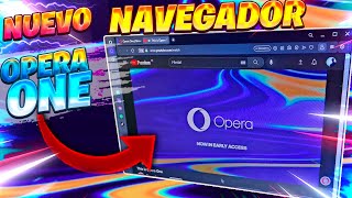 Este SERA el MEJOR NAVEGADOR de INTERNET en 2023  Nuevo OPERA ONE [upl. by Coraline577]