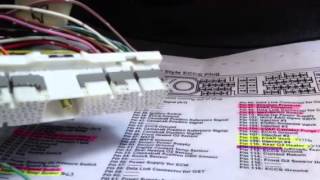 Sr20 obd2 repin ecu harness [upl. by Newel]