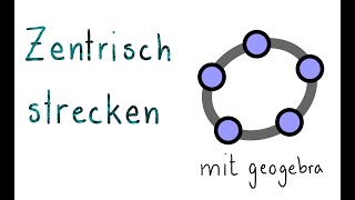 Wie kann man mit geogebra zentrisch strecken [upl. by Ruder850]