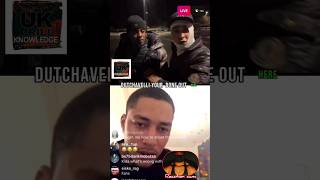 Mo Deen tells dutchavelli to pull up after mist beef in Dubai‼️ ukdrill [upl. by Aizatsana461]