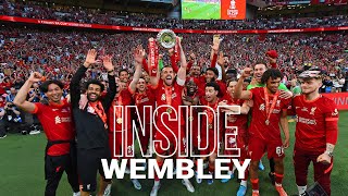 INSIDE WEMBLEY Liverpool vs Chelsea  REDS LIFT THE FA CUP [upl. by Eendyc]