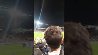 Leeds United fans singing I Predict a Riot after Sheffield United match 181024 ytshorts ytshort [upl. by Aekim539]