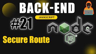 Secure Routes with Middleware in Nodejs 🚀  Backend Mastery with Nodejs  Death Code [upl. by Antoine]