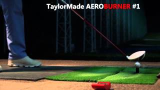 TaylorMade AEROBURNER driver sound at impact  테일러메이드 에어로버너 드라이버 타구음 [upl. by Niras48]