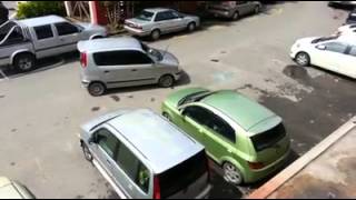 Man Smashes Car Window In Double Parking Incident In Kota Kinabalu [upl. by Natal765]