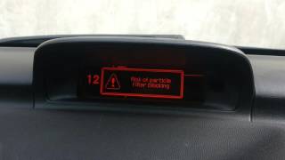 Peugeot 307 16 HDI 110 Risk of particle filter blocking fault [upl. by Malchus668]