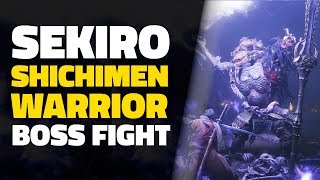 Shichimen Warrior  Sekiro  How to Beat with Cheese [upl. by Varuag]