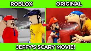 SML Movie vs SML ROBLOX Jeffy Scary Movie  Jeffy Office  Side by Side [upl. by Ker]