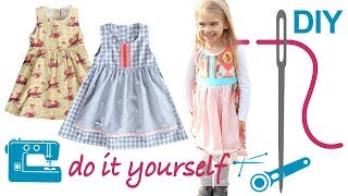 DIY Dirndl nähen für Anfänger – mit Knöpfen und Schürze – Zierstoff Schnittmuster „Judith“ [upl. by Cappella]