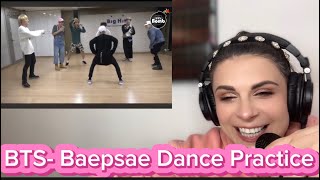 BTS Baepsae Dance Practice Reaction They are crazy [upl. by Miun571]