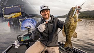 How Palaniuk Uses MEGA Live amp 360 Imaging for Smallmouth Bass  Jerkbait Fishing [upl. by Ellimaj428]