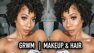 GRWM  MAKEUP amp HAIR  Faceovermatter [upl. by Robbyn754]