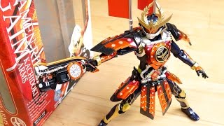 鎧武アーツ最高傑作！SHFiguarts 仮面ライダー鎧武 カチドキアームズ レビュー！火縄大橙DJ銃 銃モードamp大剣モード付属 カチドキ旗2本 SHフィギュアーツ ガイム [upl. by Atik]