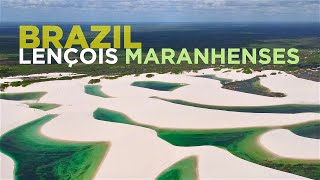 LENÇOIS MARANHENSES BRAZIL A DESERT with a THOUSAND LAGOONS  ALL sights [upl. by Isnam970]