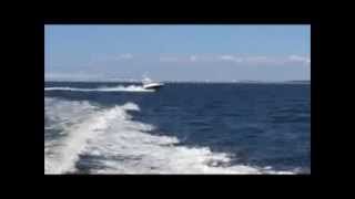 Cabo 32 Express Running from Intrinsic Yacht [upl. by Teyugn]