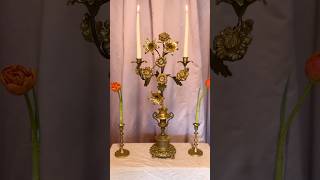 Repairing a vintage candelabra [upl. by Yhtak]