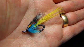 Tying the Iain Bain Special Salmon Fly with Davie McPhail [upl. by Norabal610]