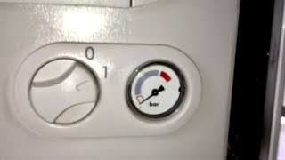 How to fix low pressure on Vaillant eco tech plus boiler F75 [upl. by Acimehs387]