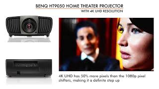 BenQ HT9050 Home Theater Projector At A Glance presented by Projector Reviews [upl. by Ameerahs736]