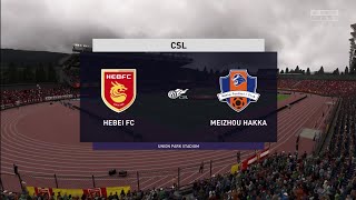 FIFA 23  Hebei FC vs Meizhou Hakka  CSL  Gameplay [upl. by Stodder]