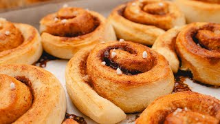 Kanelbullar  schwedische Zimtschnecken [upl. by Lothario]