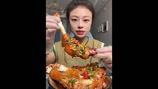 Mouthwatering Mutton Trotters ASMR Mukbang Experience mukbang [upl. by Womack]