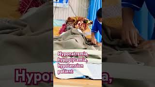 saritakumari09 hypocalcemia  Hyponatremia Hypotension patient short video vlogs viral [upl. by Hagen]