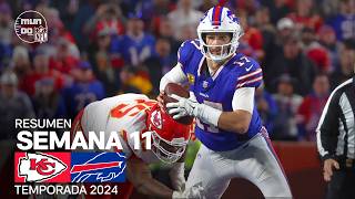 Kansas City Chiefs vs Buffalo Bills  Resumen NFL en español  Semana 11  NFL Highlights 2024 [upl. by Jeff289]