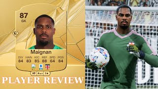 DEFLECTOR🧤 87 Maignan Player review  EA FC 25 [upl. by Baptiste]