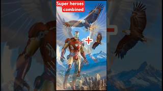 Hybird animals and supper heroesshorts animals shortsfeed [upl. by Oriole]