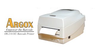 Petunjuk Instalasi Printer Barcode Argox OS 214 NU Loading Ribbon amp Label jualbarcode [upl. by Ahsaya]