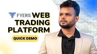 Fyers Web Trading platform Demo [upl. by Yelak]