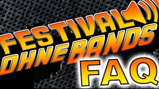 FRAGEN und ANTWORTEN zum FESTIVAL OHNE BANDS 2017  DarkSiffler [upl. by Zaragoza581]