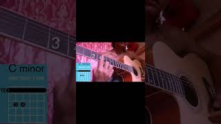 How to play Cm Barre chord guitar lesson [upl. by Koblick]