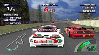 JGTC AllJapan Grand Touring Car Championship PS1 Gameplay HD Beetle PSX HW [upl. by Durstin880]