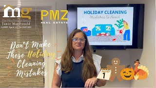 5 Holiday Cleaning Mistakes to Avoid [upl. by Aihk]