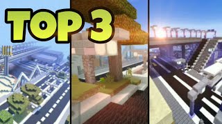 Top 3 Shaders for LowEnd Devices for Minecraft PE  Pocket Edition [upl. by Amil]