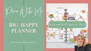 Plan With Me  National Planner Day  PlanIt Darbi [upl. by Aioj]