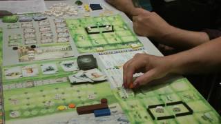 Das tiefe Land Feuerland Prototyp Interview  Herner Spielewahnsinn 2017  Essen 2017 [upl. by Aeslehc]