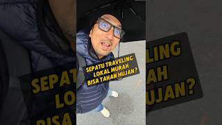 Tes Brodo Ace Nova Sepatu Ini Tahan Hujan Enak utk Traveling [upl. by Hartman]