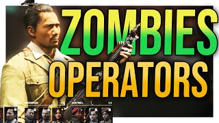 Unlock ALL Call of Duty Vanguard Operators in Zombies [upl. by Renraw267]